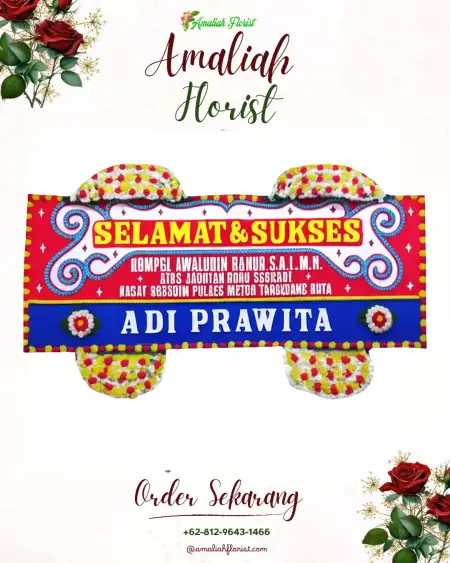 Papan Bunga Ucapan Selamat Rawas